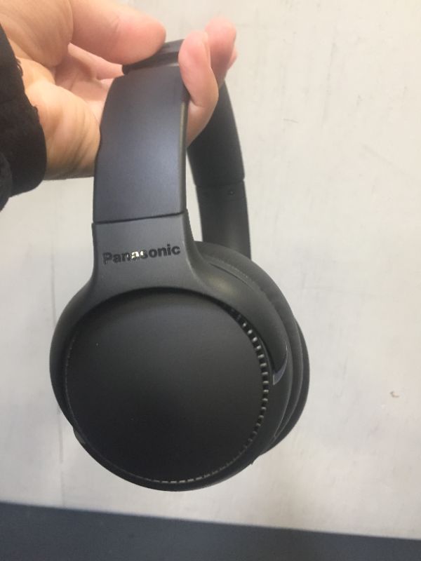 Photo 1 of Panasonic RB-M500B Deep Bass Wireless Bluetooth Immersive Headphones with XBS DEEP and Bass Reactor (Black)

