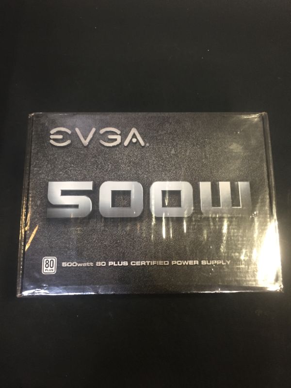 Photo 3 of EVGA 500 WATT 80PLUS Power Supply
