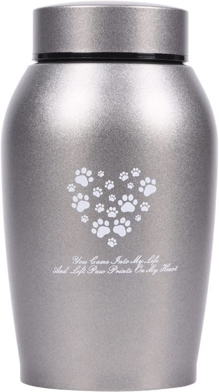 Photo 1 of Youdear Memorials Stainless Steel Pet Urns,Premium Urns for Dog and Cat Ashes,Suitable Size Urns for Pet Ashes
