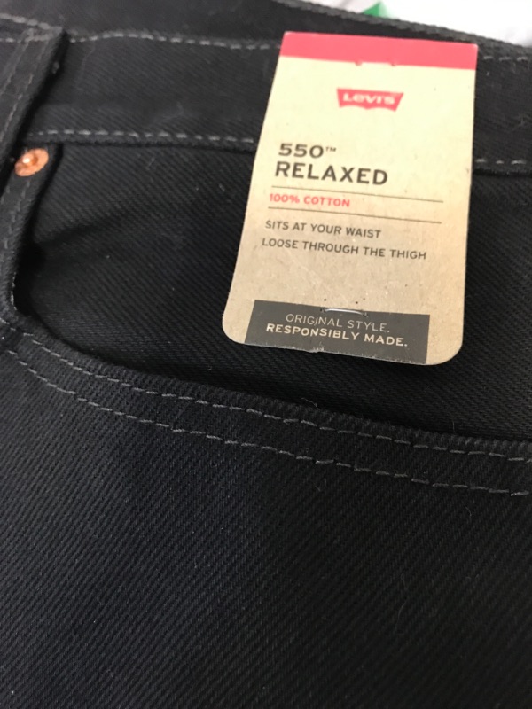 Photo 4 of Levi's Men's 550 Relaxed-fit Jean  Size 36 X 29