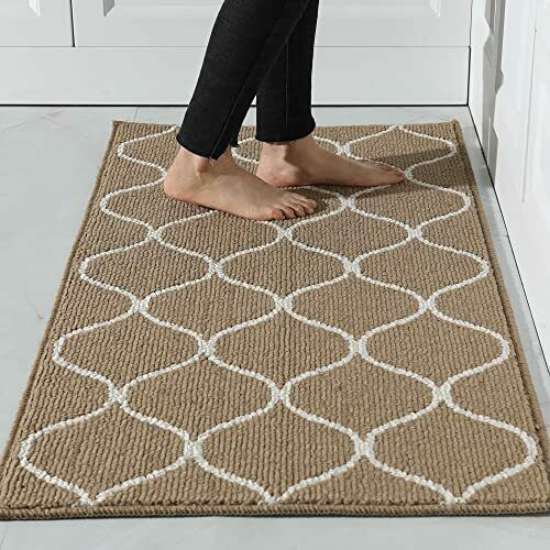 Photo 1 of 23.6x47 Inch Kitchen Rug Mats Made of 100% Polypropylene Strip TPR Backing