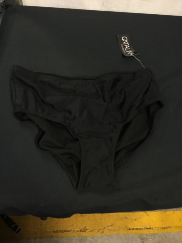 Photo 2 of Catalina High Waisted Swim Bottom MEDIUM