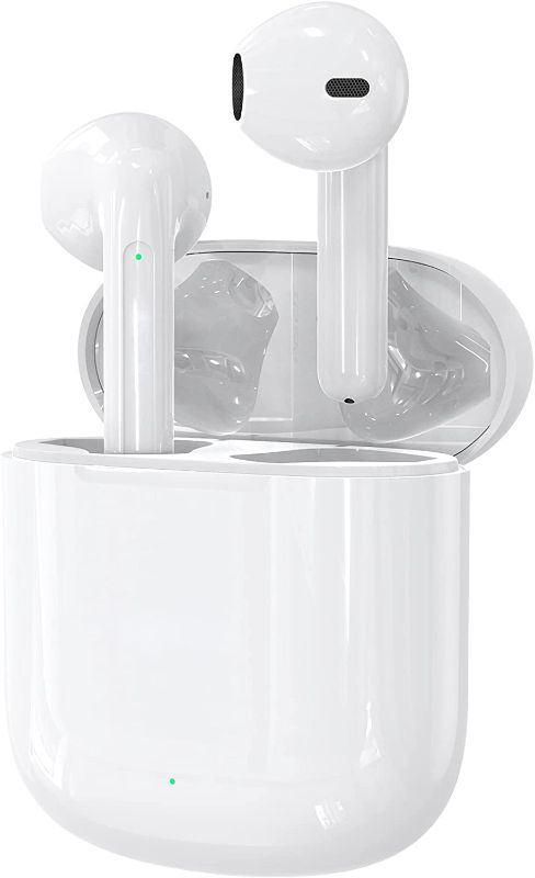 Photo 1 of Wireless Earbuds Bluetooth 5.1 Headphones, 32H Playtime in-Ear Earphones with Extra Bass,Waterproof for Sport(White). I11 TWS 
