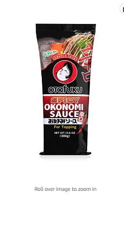 Photo 1 of Otafuku Sweet & Spicy Okonomi Sauce for Japanese Okonomiyaki, Sushi, Tonkatsu, and French Fries, Soy Free Vegetarian and Vegan, 10.6 OZ (300g) Exp Date 2023/11/04