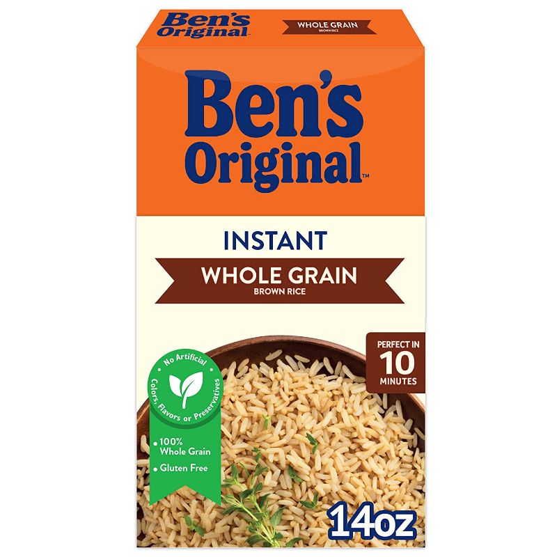 Photo 1 of BEN’S ORIGINAL Instant Brown Rice, 14 oz. (12 Pack) Exp Date 08/2022