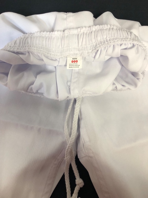 Photo 2 of CHILDREN Karate Pants - Cotton Martial Arts Elastic Waist and Traditional Drawstring Pants SIZE KIDS SMALL 