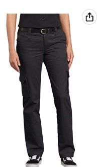 Photo 1 of Dickies Women's Relaxed Fit Stretch Cargo Straight Leg Pant SIZE 4 
