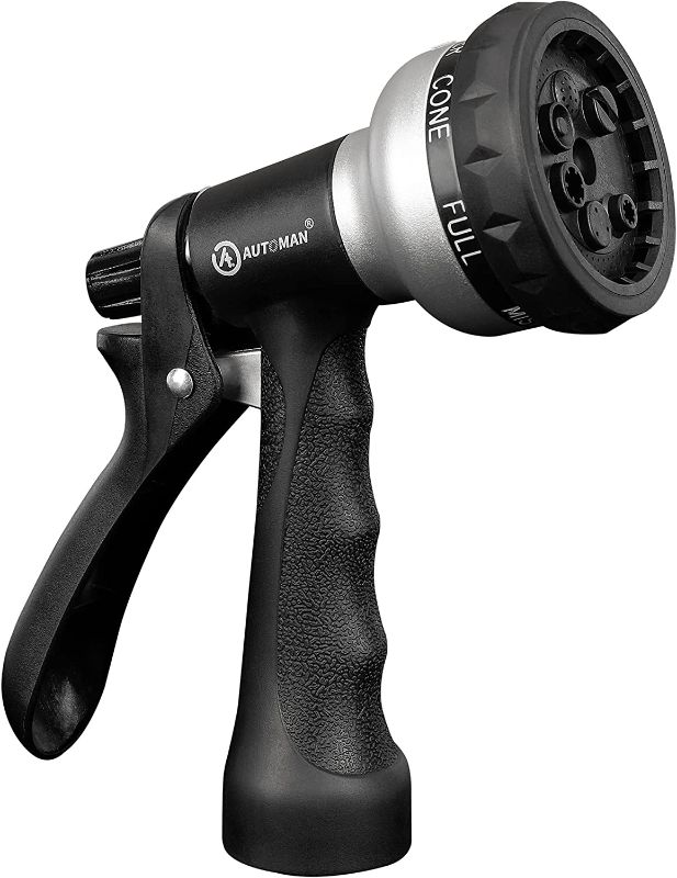 Photo 1 of AUTOMAN- GARDEN HOSE NOZZLE- WATER SPRAY COLOR SILVER 