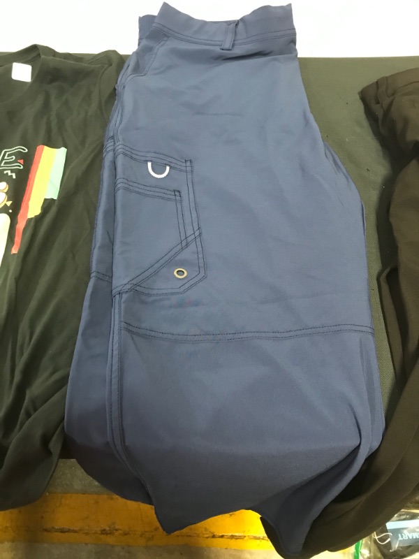 Photo 4 of BAG LOT OF WOMEN CLOTHING SHIRTS ARE SIZE XL BLUE PANTS ARE L, DRESS PANTS SIZE 7 ---SOLD AS IS -----