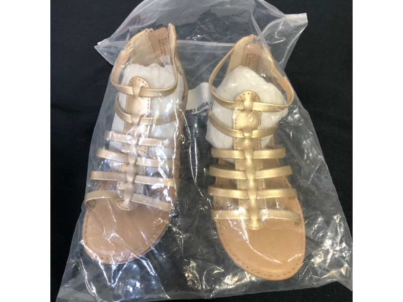 Photo 1 of girls size 12 casual sandals bronze