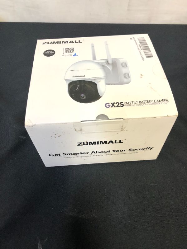 Photo 3 of 2K Security Camera Outdoor Wireless WiFi with 360° PTZ, ZUMIMALL Battery Powered Wireless Cameras for Home Surveillance, Spotlight & Siren/PIR Detection/3MP Color Night Vision/2-Way Talk/IP66/Cloud/SD
