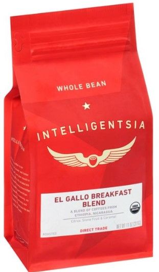 Photo 1 of Intelligentsia Organic El Gallo Breakfast Blend Coffee 11 oz. Bag
exp july 23 2022