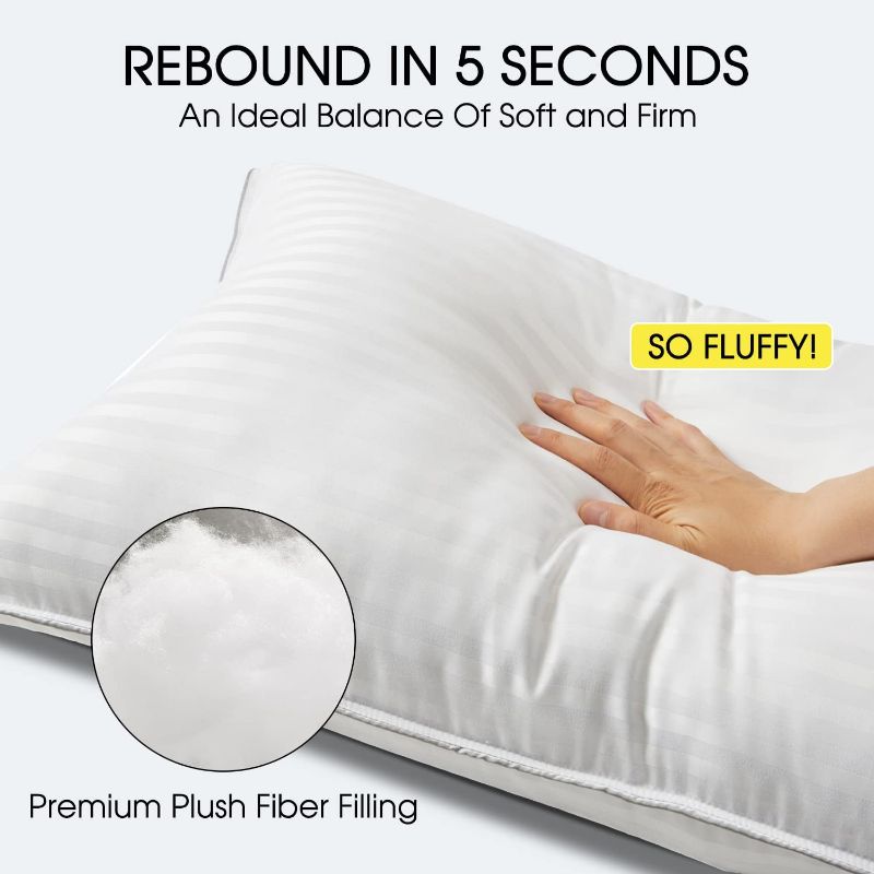 Photo 1 of Basic Beyond King Size Bed Pillow 20x36 Inches (FACTORY SEALED)
