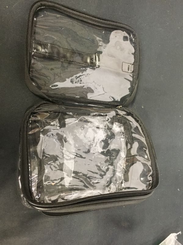 Photo 1 of clear foldable bag make up bag 