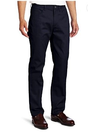 Photo 1 of Lee Uniforms Slim Fit Straight Leg Pants 29x30, Navy
