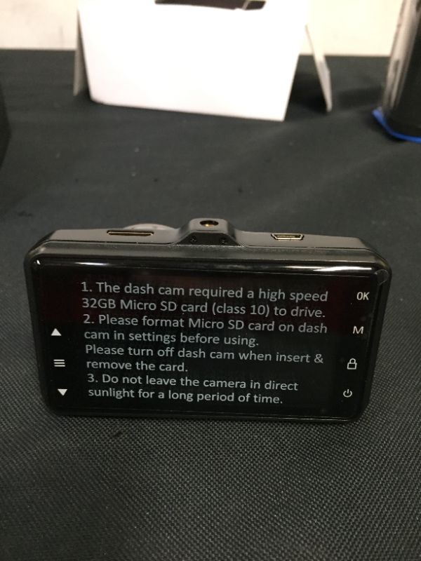 Photo 1 of Dash Cam Front and Rear CHORTAU Dual Dash Cam 3 inch Dashboard Camera Full HD 170° Wide Angle Backup Camera with Night Vision WDR G-Sensor Parking Monitor Loop Recording Motion Detection
