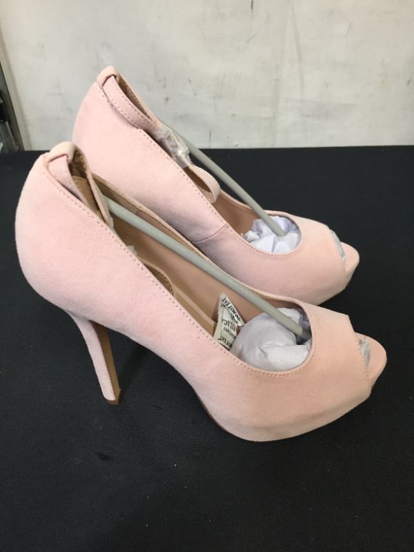 Photo 1 of DREAM PAIRS Women's PLATFORM PINK HEELS SIZE 8 
