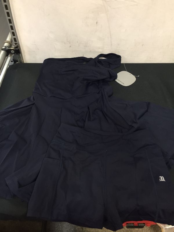 Photo 1 of 1a1a Women’s Tennis Golf Dress with Shorts Pockets Sleeveless Workout Sports Athletic Dresses SIZE SMALL 
