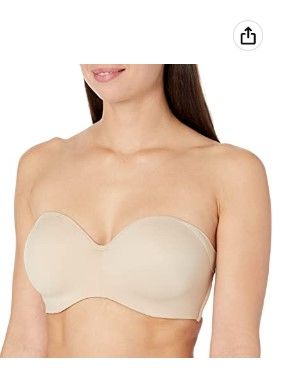 Photo 1 of Bali Women's One Smooth U Side & Strapless Multiway Underwire Bra SIZE 44D
