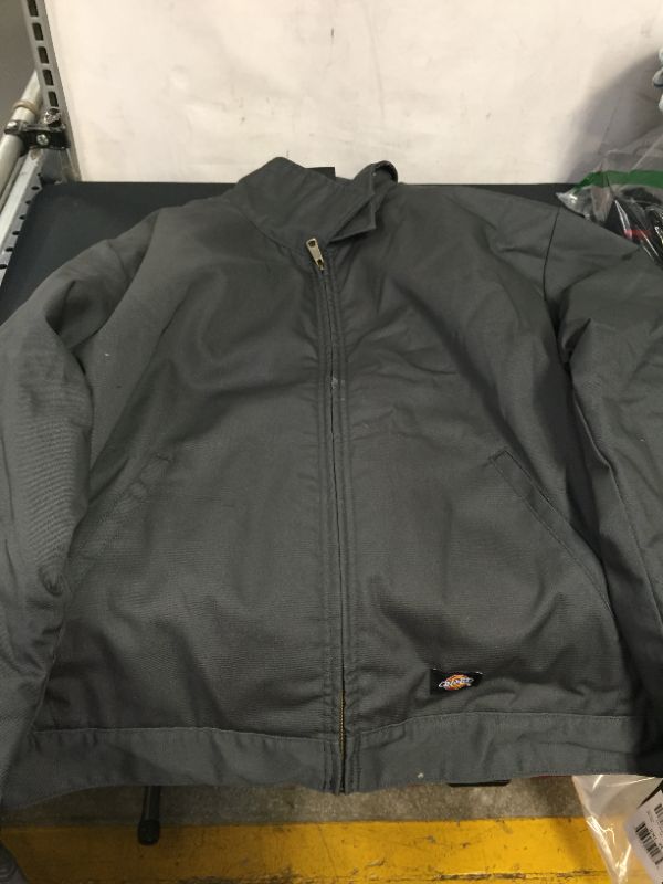 Photo 2 of Dickies Men's Insulated Eisenhower Front-Zip Jacket SIZE- 2XL ---HAS STAINS ---
