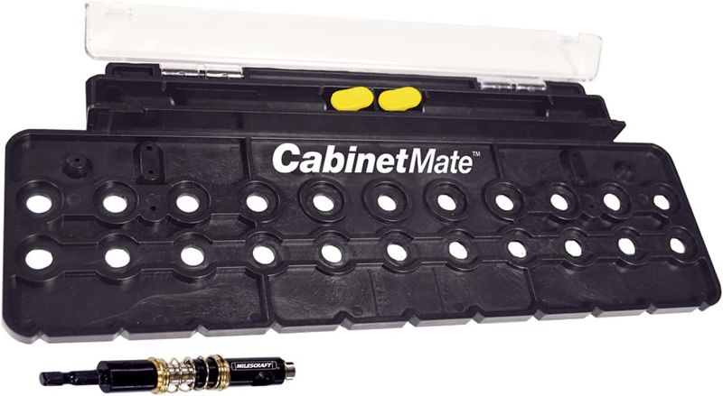 Photo 1 of CABINET MATE 2 PIECES Milescraft 1316 CabinetMate - Shelf Pin Drilling Jig
