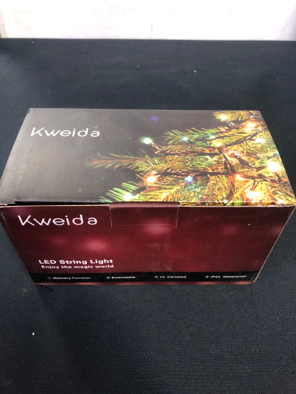 Photo 1 of KWEIDA LED STRING LIGHT FOR CHRISTMAS TREE MULTICOLOR
