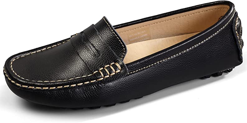 Photo 1 of Artisure Women's Classic Genuine Leather Penny Loafers Driving Moccasins Casual Slip On Boat Shoes Fashion Comfort Flats*
size not listed, est ~8.5US
