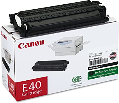 Photo 1 of Canon E40 Toner Cartridge, Black - in Retail Packaging
