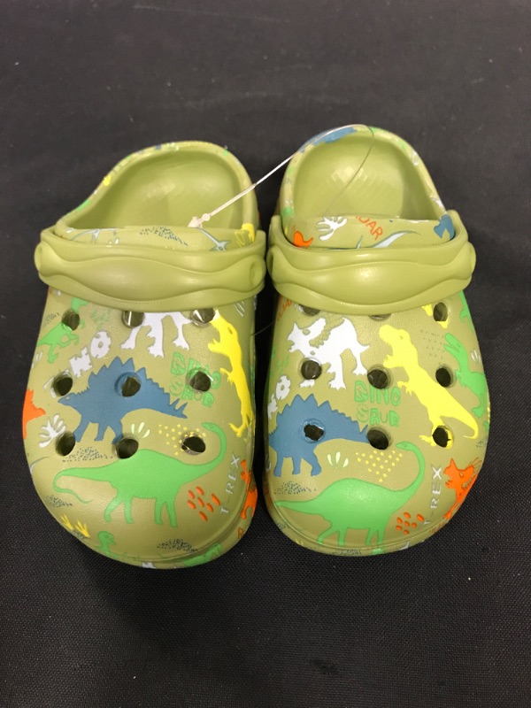 Photo 2 of  Kids Cute Clogs Cartoon Garden Shoes Boys Girls Slides Slippers Indoor Outdoor Children Water Shower Beach Pool Sandals