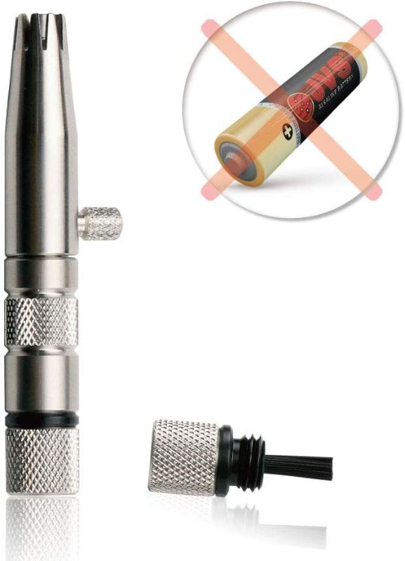 Photo 1 of [Made in Korea] ROYAL Premium Nose Hair Trimmer for Men"Silver Bullet", Manual, Battery-Free, Stainless, Waterproof, Painless with Patented Mechanism ET-3
