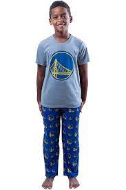 Photo 1 of Golden State Warriors PAJAMAS size large 10/12 in boys