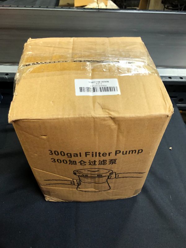 Photo 1 of 300 GAL FILTER PUMP
