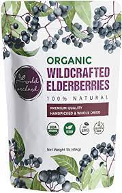 Photo 1 of 100% USDA Certified Organic Whole Dried Elderberries (Sambucus Nigra) | 1lb bag | Premium Quality | European Wildcrafted | Natural Immune Support | Vegan | Non-GMO | Gluten Free | Recyclable Packaging
BEST BEFORE OCT 2022