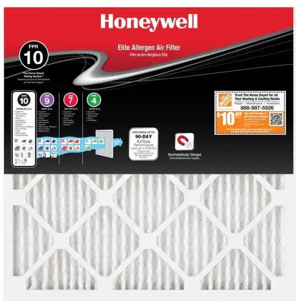Photo 1 of 14 x 14 x 1 Elite Allergen Pleated MERV 13 - FPR 10 Air Filter