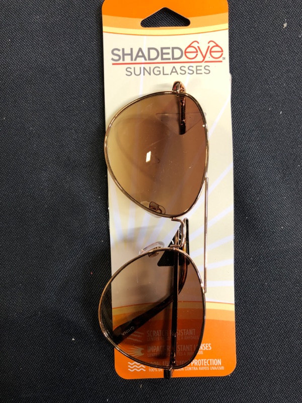 Photo 2 of Sun Glasses GOLD One Size

