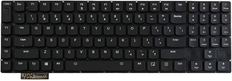 Photo 1 of Laptop Replacement US Layout with Backlit Keyboard for Lenovo Gaming Y900 Y900-17ISK Y910-17ISK Y920-17IK Black
