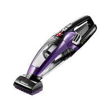 Photo 1 of Bissell Pet Hair Eraser Lithium Ion Cordless Hand Vacuum, Purple
(MISSING CHARGER, BOX AND MANUAL, SCRATCHES AND DIRT IN CANISTER)