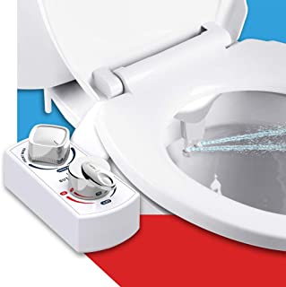 Photo 1 of BUTT BUDDY Spa - Bidet Toilet Seat Attachment & Fresh Water Sprayer (Cool & Warm Temperature Control | Easy Setup, Universal Fit, Non-Electric | Dual-Nozzle Cleaning, Adjustable Pressure, Female Wash)
(DAMAGES TO PACKAGING)