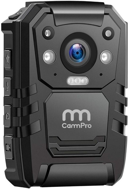 Photo 1 of CammPro I826 1296P HD Police Body Camera,64G Memory,Waterproof Body Worn Camera,Premium Portable Body Camera with Audio Recording Wearable,Night Vision,GPS for Law Enforcement
