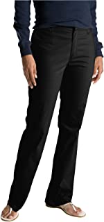 Photo 1 of Dickies Women's Slim Fit Boot Cut Leg Twill Pant-Petite/Tall SIZE 8R (LINT ON ITEM FROM EXPOSURE)