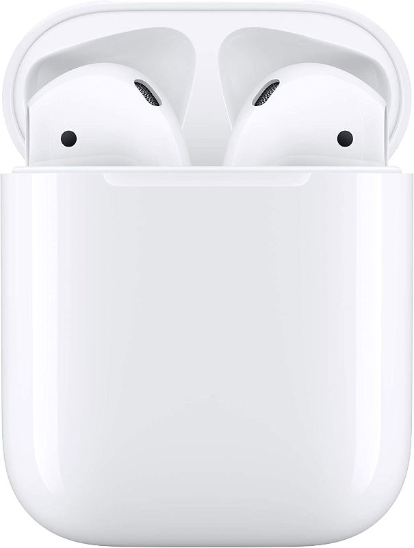 Photo 1 of Apple AirPods (2nd Generation) Wireless Earbuds with Lightning Charging Case Included** MISSING PARTS - READ NOTES 