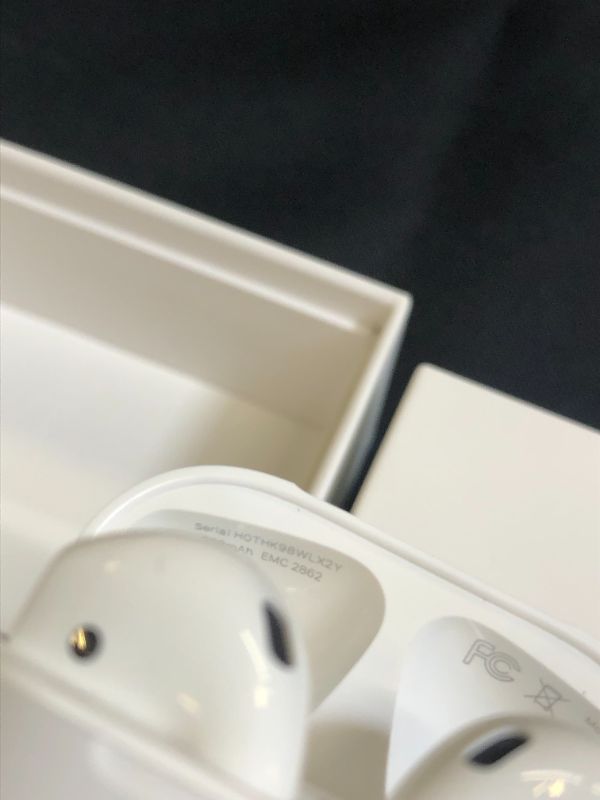 Photo 4 of Apple AirPods (2nd Generation) Wireless Earbuds with Lightning Charging Case Included** MISSING PARTS - READ NOTES 