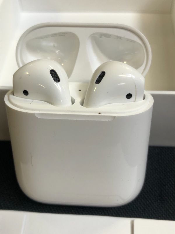 Photo 2 of Apple AirPods (2nd Generation) Wireless Earbuds with Lightning Charging Case Included