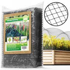 Photo 1 of De-Bird Garden Fencing 7.5 x 65 ft Heavy Duty Bird Netting for Garden Protection Plastic Fence - Deer Fence Garden Netting Pest Barrier, Rabbit Fence, Flower Bed Fencing, Garden Fence Animal Barrier
