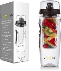 Photo 1 of Brimma Leak Proof Fruit Infuser Water Bottle, Large 32 Oz.
