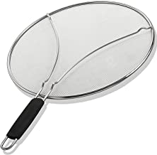 Photo 1 of BergKoch Splatter Screen for Frying Pan – Stainless Steel Grease Guard for 13 inch Pan to Stop Hot Oil Splatter - Kitchen Tools & Accessories
