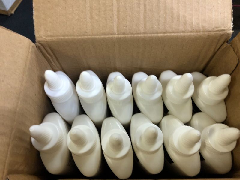 Photo 2 of AmazonBasics All Purpose Washable School Liquid Glue - Great for Making Slime, 4 oz Bottle, 12-Pack
