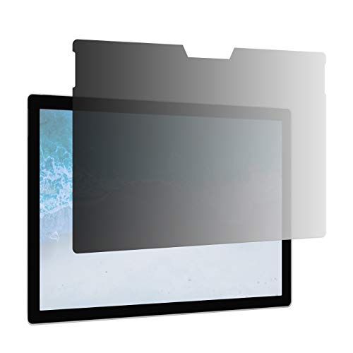 Photo 1 of Amazon Basics Slim Privacy Screen Filter for 13.5" Microsoft Surface Book 1 / 2, Antimicrobial, Anti Glare UV & Blue Light Filter (13.5 inch, 11.4" x 7.8")
