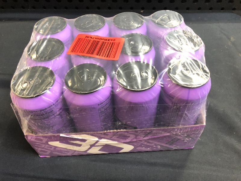 Photo 2 of 3D Energy Drink (Case of 12) - Grape (Purple) EXP FEB 2023