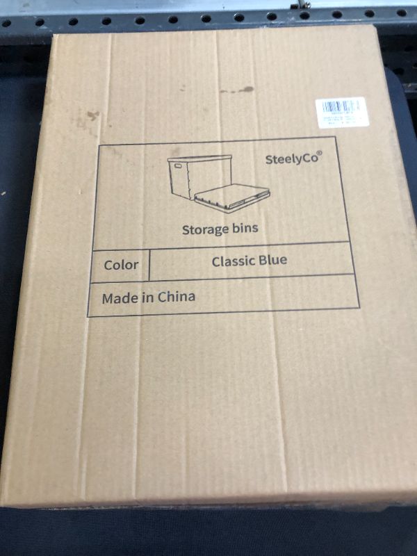 Photo 2 of Collapsible Storage Bins, Steelyco Plastic Storage Bins for Space-Save, Storage Bins for Outdoors, Home Organization, Stackable Storage Bins for Indoor Restocking (44.4 Quart/42L, 17.52" x 13.19" x 12.99")
